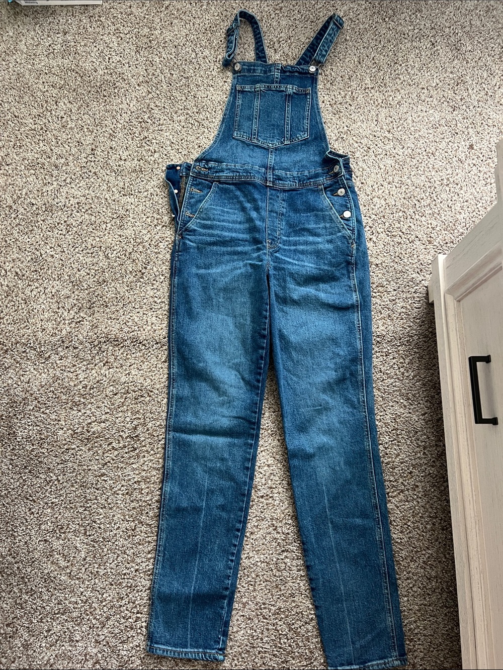 Old Navy Blue Denim Women's Overalls